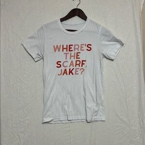 Taylor Swift Where’s the Scarf Jake T-shirt. Size medium